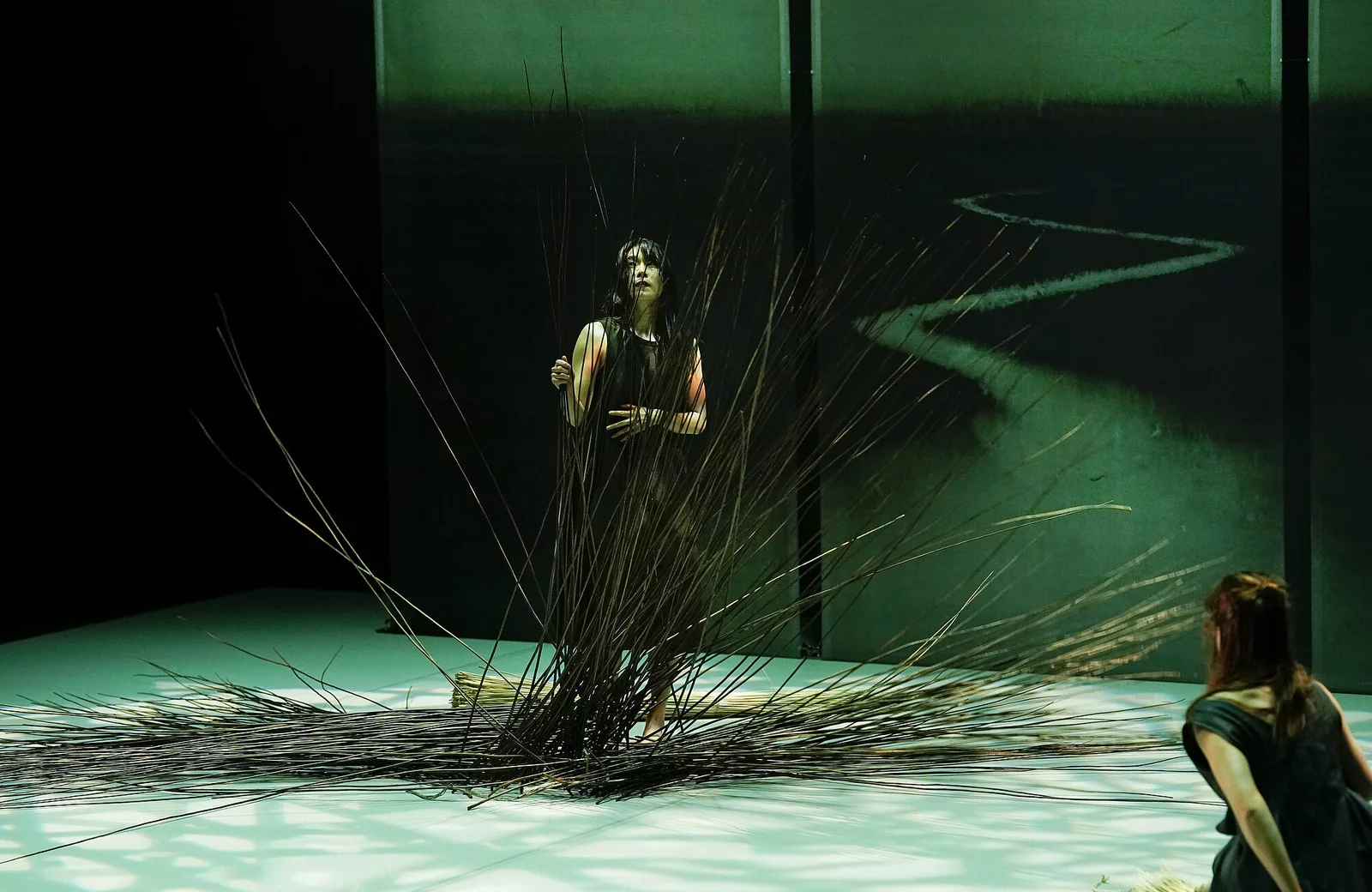 Spectacle de danse "Ronce" présenté par la compagnie Kokeshi durant la saison 24/25 de la CAPB KULTURA. Crédit Photo Bastien Capela