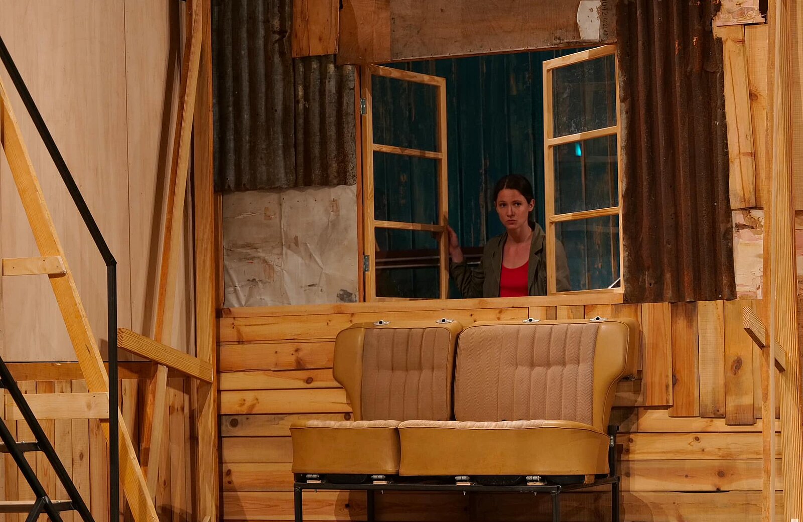 Pièce de théâtre "Avec le vent dans le dos il te poussera des ailes" présenté par la compagnie Hecho en Casa durant la saison 25/26.. Crédit photo Chloé Habasque