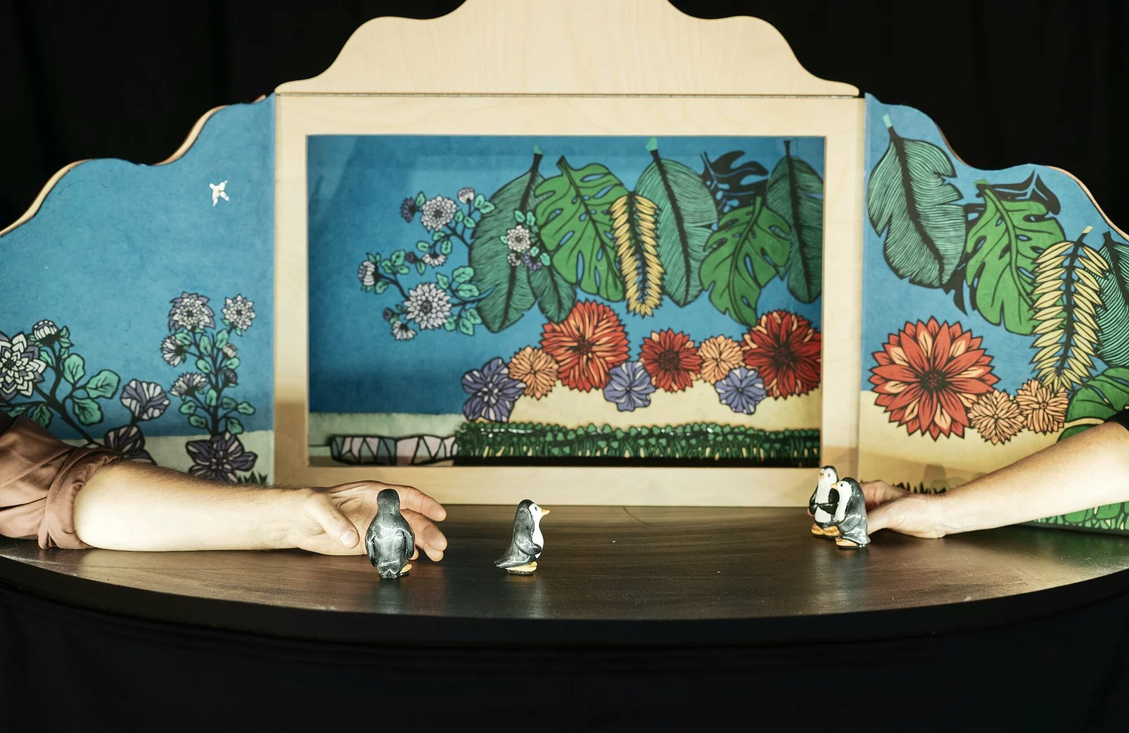 Kamishibai "Terre !" présenté par la compagnie les Lubies durant la saison 25/26 de la CAPB KULTURA