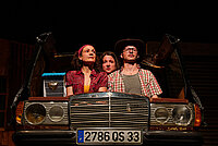 Pièce de théâtre "Avec le vent dans le dos il te poussera des ailes" présenté par la compagnie Hecho en Casa durant la saison 25/26.Crédit photo Eric Waltier