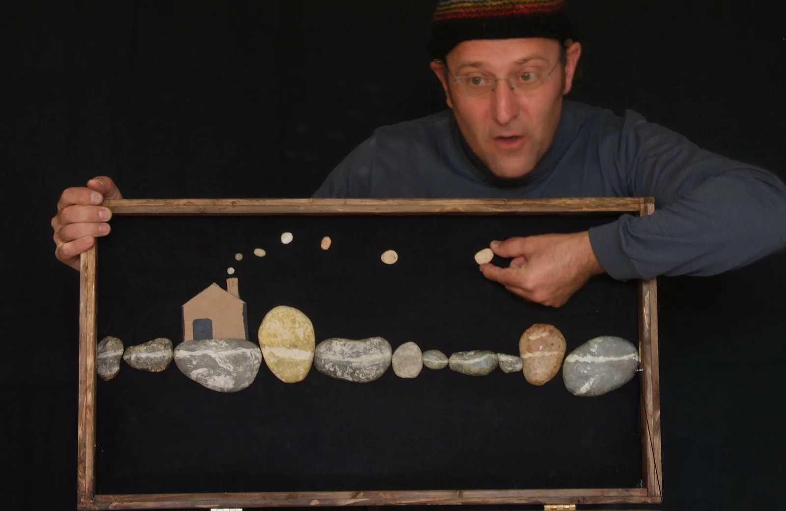 Spectacle "Harriz Harri " présenté par la compagnie Tian Gomeau  durant la saison 24/25 de la CAPB KULTURA