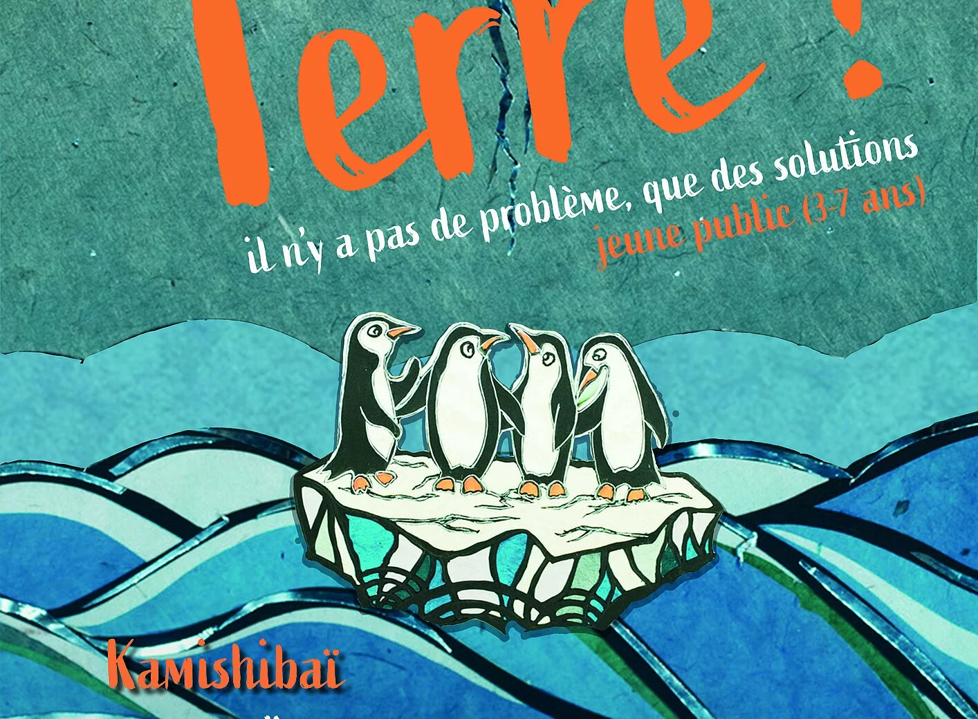 Affiche du Kamishibai "Terre !" présenté par la compagnie les Lubies durant la saison 25/26 de la CAPB KULTURA