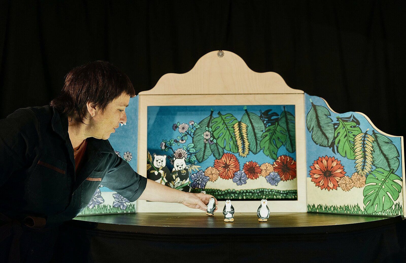 Kamishibai "Terre !" présenté par la compagnie les Lubies durant la saison 25/26 de la CAPB KULTURA