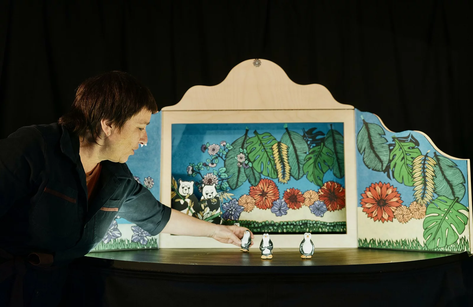 Kamishibai "Terre !" présenté par la compagnie les Lubies durant la saison 25/26 de la CAPB KULTURA